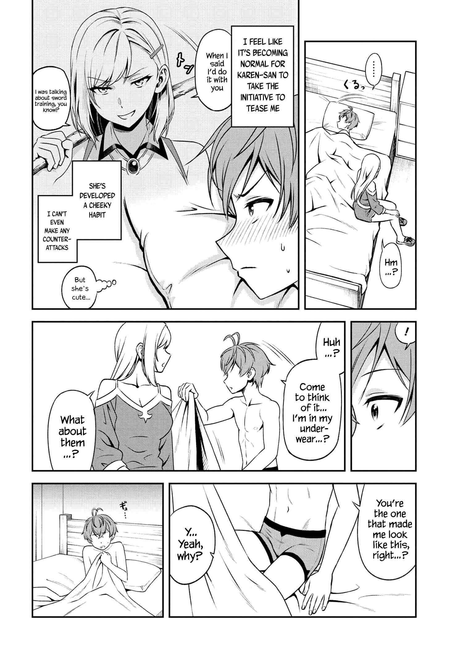 Older Elite Knight Is Cute Only in Front of Me Chapter 8.2 7